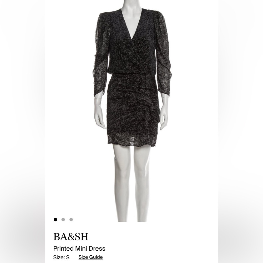 ba&sh Printed Mini Dress